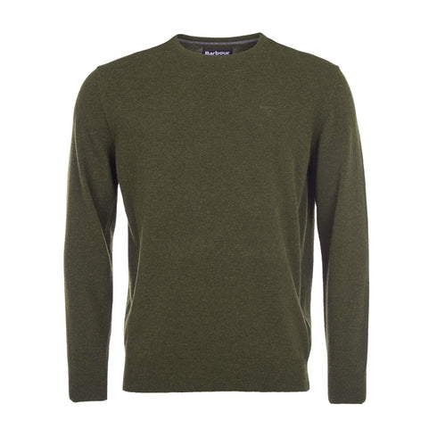 Barbour Pullover Maglia Uomo in 100% lana Verde - Francavilla Moda
